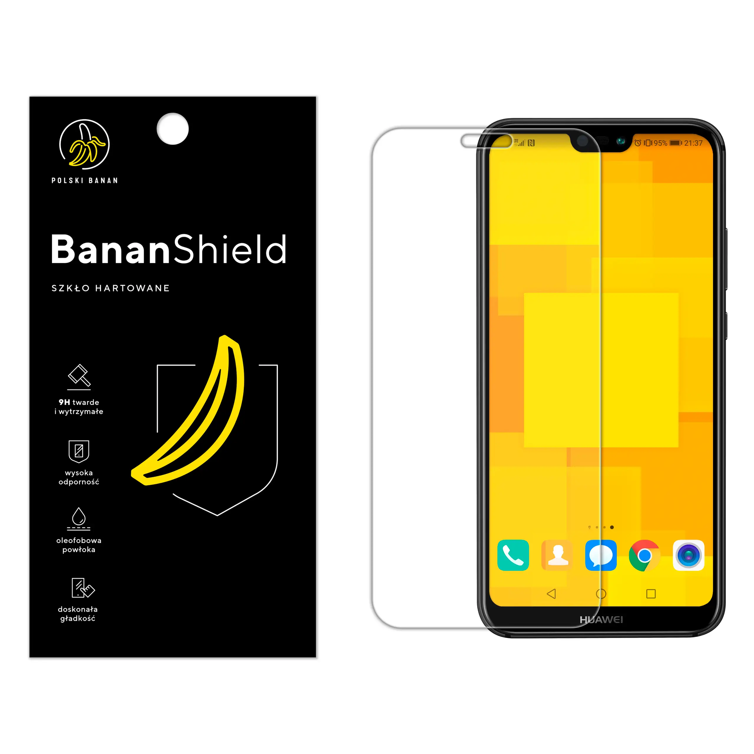 Szkło hartowane Polski Banan BananShield do Huawei P20 Lite